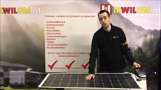 Unboxing NDS Solarflex Evo 150Watt flexibel zonnepaneel  Ikwilumnl [upl. by Nylyahs]