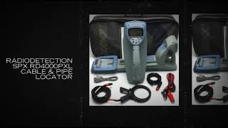 Radiodetection SPX RD4000PXL Cable amp Pipe Locator [upl. by Nirad908]