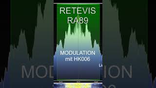 RETEVIS RA89  MODULATION amp HK006 Lautsprechermikrofon  NFM AFU hamradio freenet [upl. by Wiese]