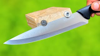 3 Amazing Methods to Sharpen a knife To Razor Sharp Sharpening Like a Pro [upl. by Lyrej51]