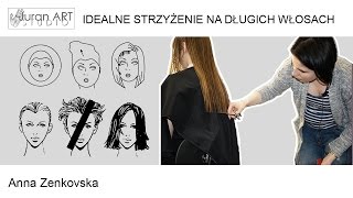 Podstawy strzyżenia włosów długich  Anna Zenkovska [upl. by Eserehs797]