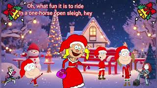 Jingle Bells Song for Kids  Fun Christmas song for toddlers  Christmas Karaoke storytimewithgitte [upl. by Denni]