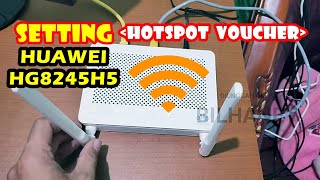 Setting Huawei HG8245H5 sebagai Access Point Mode AP Hotspot Voucher [upl. by Darbee]