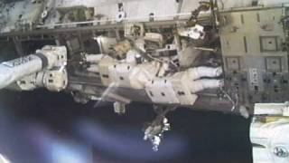 Ammonia Pump Spacewalk Problems  SpacePod 20100809 [upl. by Esiralc]