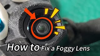 Fast Fix for Fog on FPV Drone Camera Lens [upl. by Ydor]