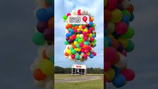 How Many Balloons To Make A Store Fly mrsbeast shorts shortvideolowrencebishnoi india [upl. by Egor]