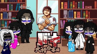 Yamazaki Syndicate Clan React To How Strong Is Baki Hanma [upl. by Nilram730]