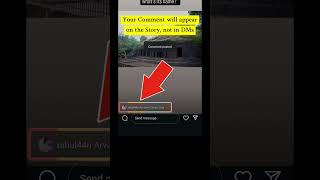 Post Public Comments on Instagram Stories instagram story comment howto [upl. by Lucine356]