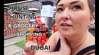 HOUSE HUNTING amp GROCERY SHOPPING IN DUBAI [upl. by Pazice]