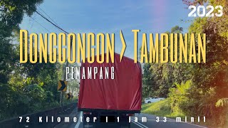 jalanb23  DGNTBN Perjalanan dari Donggongon Penampang ke Tambunan Sabah [upl. by Clapper145]