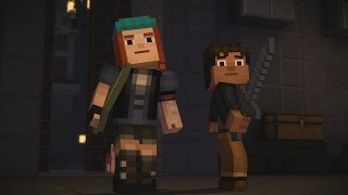 Minecraft Xbox Story Mode  Walking Dead EP2 P3 [upl. by Groveman747]