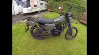 Harley Davidson MT 350 Army Motorcycle FOR SALE [upl. by Warford]