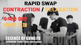 EOGF JEETKUNEDO  정무절권도  구조를 완성하기까지의 시간  Rapid swap Contraction  Relaxation for JKD Power Punch [upl. by Atiroc]