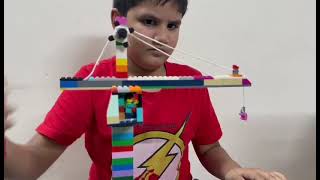 Lego Crane With stop motion animation [upl. by Merwin]