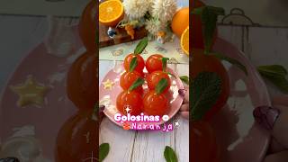 GOLOSINAS de NARANJA 🍊 recetas recetasfaciles kawaii [upl. by Terrie]