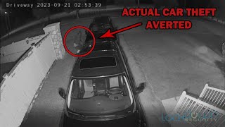 ACTUAL CAR THEFT AVERTED by Autowatch GHOST II lockdownsecurity autowatchghost [upl. by Nalon]