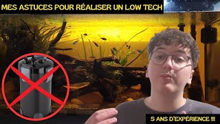 le LOWTECH  Le GUIDE des DÉBUTANS dAQUARIOPHILIE [upl. by Nnaeirelav178]