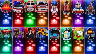 Lightning McQueen Eater amp Sonic Exe All Video Megamix 🆚 Bus Eater 🆚 Siren Head 🆚 House Head Who Win [upl. by Ennazzus859]