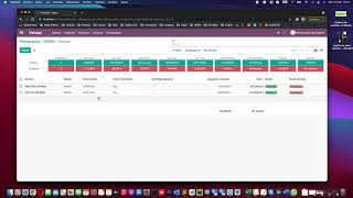 Cómo hacer una Devolución de Inventario y Factura Rectificativa en odoo ERP 14 [upl. by Cuda]