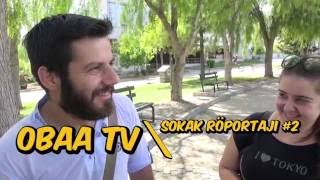 OBAA TV  ERKEKLER KÜPE TAKMALI MI SOKAK RÖPORTAJI 2 [upl. by Nauqet]