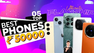 Top 5 Best Phone Under 50000 in May 2024  Best Flagship Smartphone Under 50000 in INDIA  SALE 2024 [upl. by Dorey970]