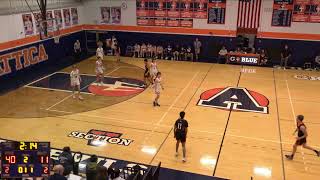 Attica High School vs Lyndonville Central JV boys Mens JV Basketball [upl. by Faires13]