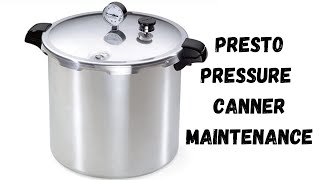 Presto Pressure Canner Maintenance [upl. by Crane]