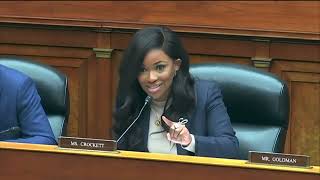 My blackness makes me unqualified Jasmine Crockett rips GOP [upl. by Glynias]