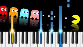 PACMAN  Original Theme  Piano Tutorial  Piano Cover [upl. by Jacquelynn]