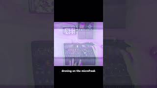 droning on the microfreak arturia earthquakerdevices ambientmusic dronemusic [upl. by Sula]