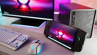 Legion Go  EGPU  Can it replace your desktop [upl. by Alrrats]