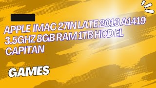 Ram upgrade SSD upgrade aur installation Apple iMac 27in apple imac a1419 repair [upl. by Pros595]