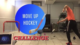 PE At Home “Move Up Hockey” Challenge [upl. by Peppard]