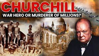 Winston Churchill War Hero or Murderer of Millions  Biography [upl. by Ayor]