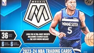 202324 Panini Mosaic Basketball 36Card Blaster Box Rip [upl. by Ina]