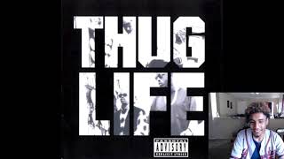 2PAC THUGLIFE UNDER PRESSUREReaction [upl. by Dnarud402]