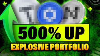 A Crypto Portfolio that pumped 500  Explosive Altcoins Inside [upl. by Rednaeel]