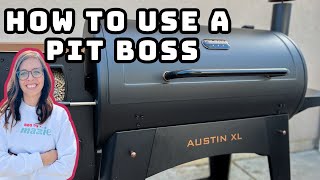 HOW TO USE A PIT BOSS SMOKER TO GRILL  Pit Boss Austin XL How to Grill [upl. by Tawney]