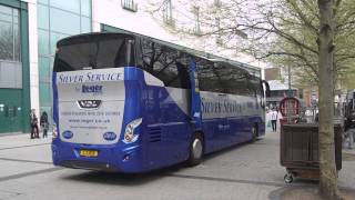 LEGER SILVER SERVICE VDL COACH L3HCR ON DISPLAY IN BIRMINGHAM 170513 [upl. by Cyrus614]