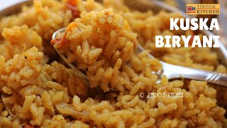 Kuska rice recipe muslim style  empty biryani  kuska biryani  plain rice recipe [upl. by Tsirhc969]