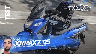 SYM JOYMAX Z 125  TEST MOTORLIVE [upl. by Jowett968]