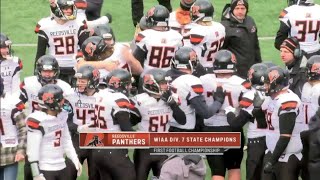 Division 7 championship Reedsville 17 Coleman 0 [upl. by Nivrag]