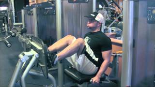 10x10 Bodybuilding Leg Workout [upl. by Ginsburg442]