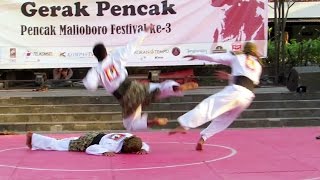 Insane SILAT Demo  Martial Art Fighting n Choreography Contest Pencak Silat Demonstration [upl. by Santini161]