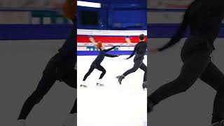 French Ice Dance Champions Evgeniia Lopareva amp Geoffrey Brissaud Free Dance [upl. by Allain]