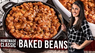 Homemade Classic Baked Beans [upl. by Nimrahc]