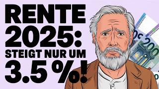 Schock für Rentner Die Wahrheit hinter der Rentenerhöhung 2025 [upl. by Amikahs]