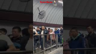 Estación 🚉 Tacubaya Transbordo Metro Ciudad de México 🇲🇽 hora pico [upl. by Nami]