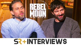 Rebel Moon Interview Michiel Huisman amp Charlie Hunnam On Their Characters amp Inspirations [upl. by Beitnes]