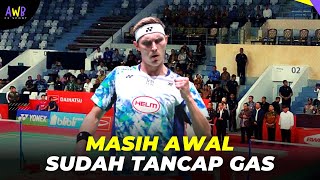 Robot Kembali Hajar Lawan Cuplikan Seru Viktor Axelsen VS Loh Kean Yew  Malaysia open 2024 [upl. by Moon]